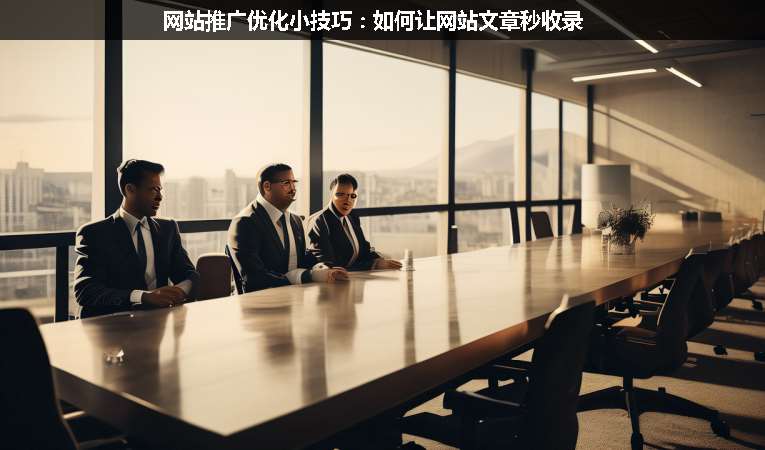 網(wǎng)站推廣優(yōu)化小技巧:如何讓網(wǎng)站文章秒收錄