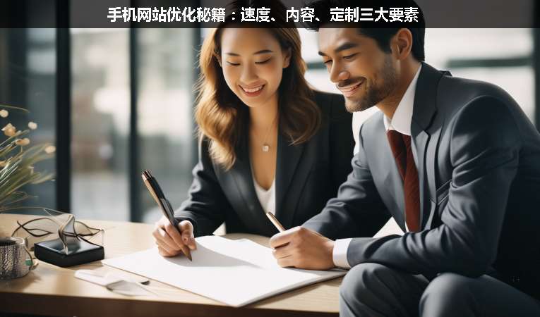 手機網(wǎng)站優(yōu)化秘籍：速度、內(nèi)容、定制三大要素