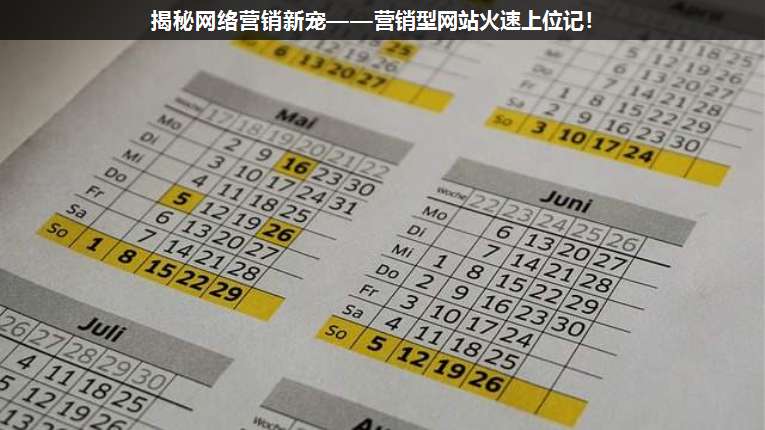 揭秘網(wǎng)絡(luò)營銷新寵——營銷型網(wǎng)站火速上位記!