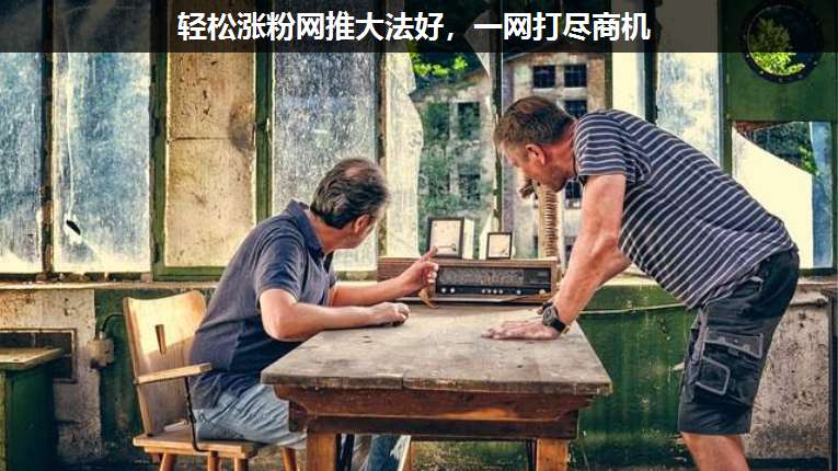 輕松漲粉網(wǎng)推大法好,一網(wǎng)打盡商機