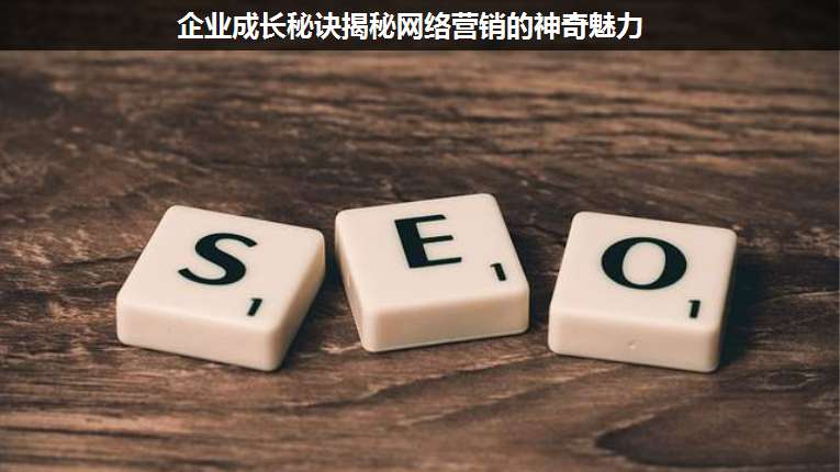 企業(yè)成長秘訣揭秘網(wǎng)絡(luò)營銷的神奇魅力