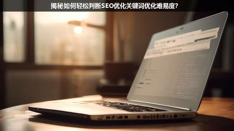 揭秘如何輕松判斷SEO優(yōu)化關鍵詞優(yōu)化難易度?