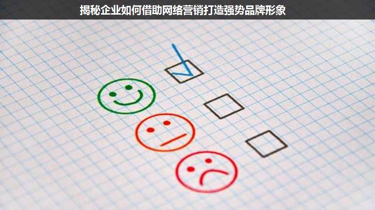 揭秘企業(yè)如何借助網(wǎng)絡(luò)營銷打造強勢品牌形象
