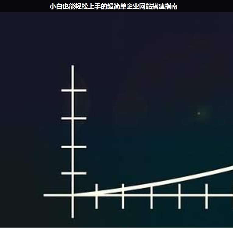 小白也能輕松上手的超簡單企業(yè)網(wǎng)站搭建指南