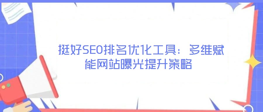  挺好SEO排名優(yōu)化工具：多維賦能網(wǎng)站曝光提升策略